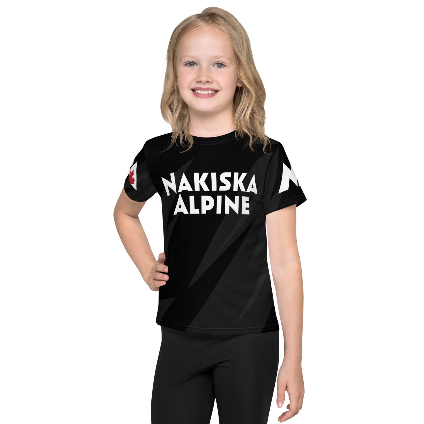 Nakiska Alpine Kids Athletic t-shirt