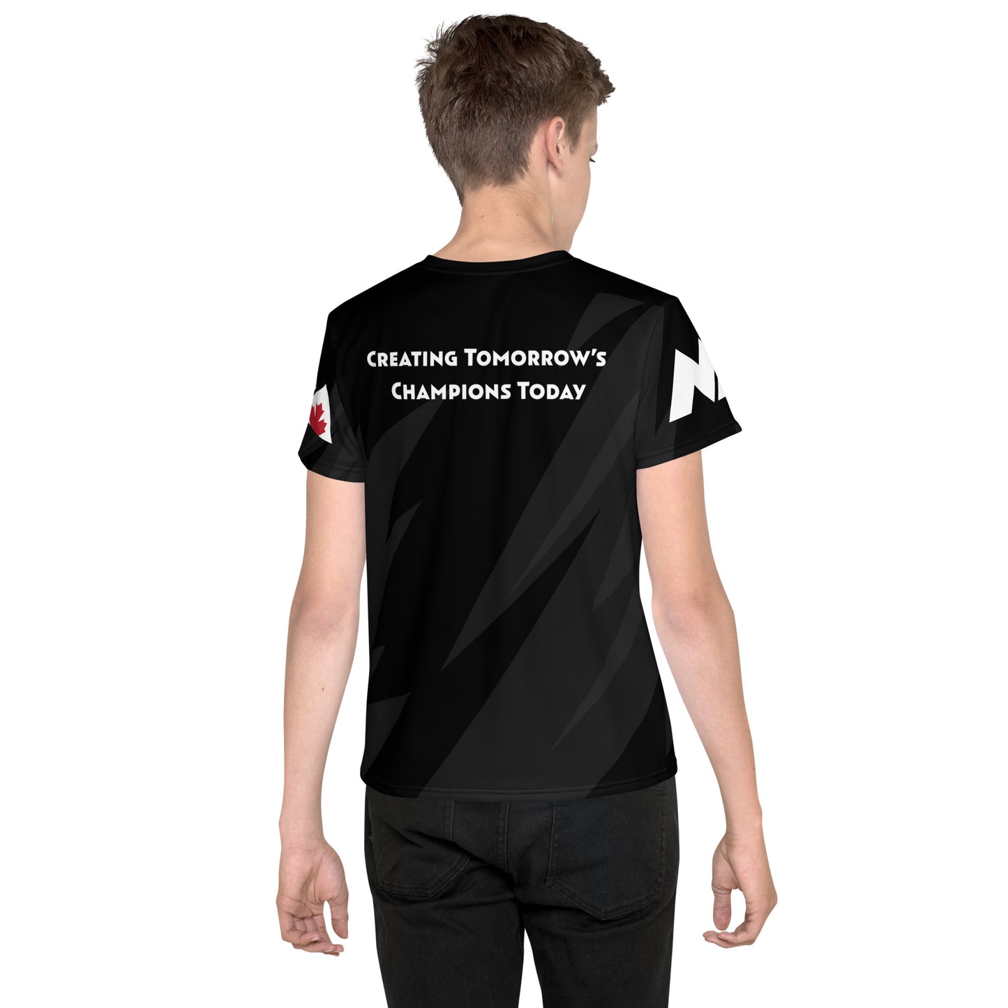 Nakiska Alpine Youth athletic t-shirt