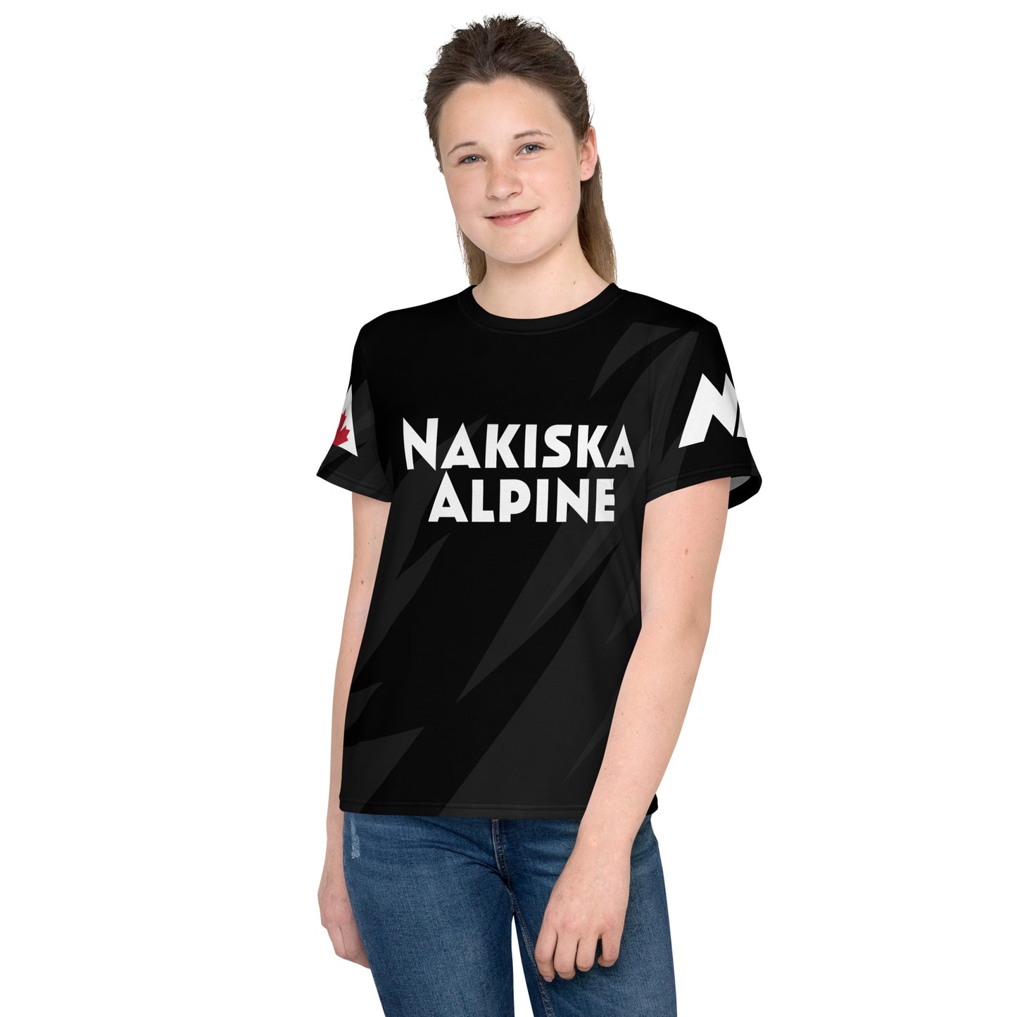 Nakiska Alpine Youth athletic t-shirt