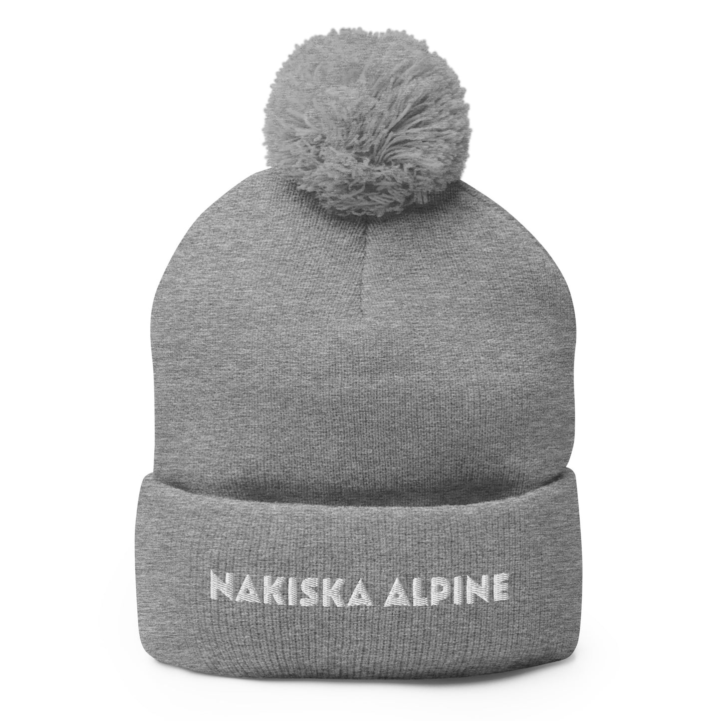 Nakiska Alpine Word Pom-Pom Toque
