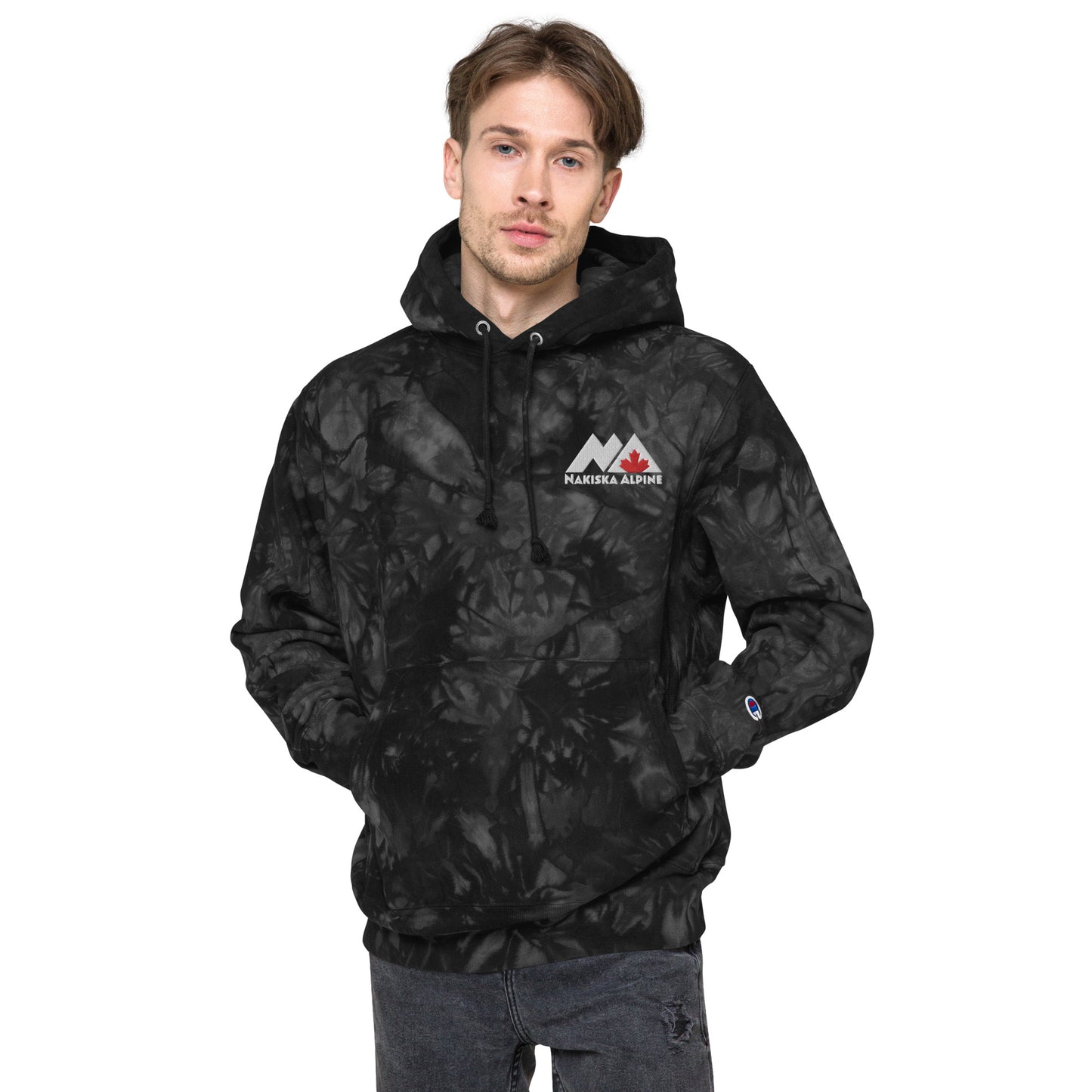 Nakiska Alpine tie-dye Adult Hoodie