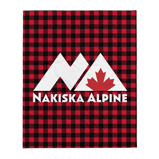 Nakiska Alpine Throw Blanket